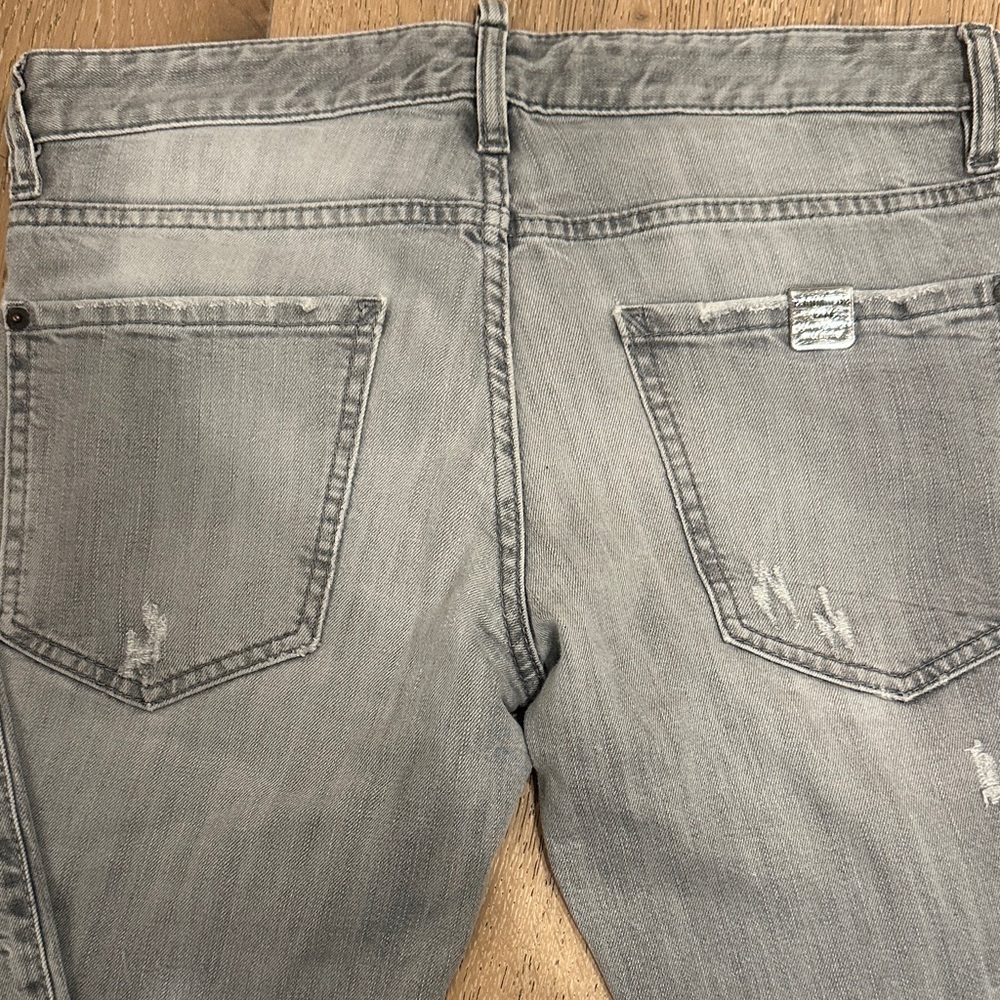 DSQUARED2 Light Gray Distressed Jeans - Picture 6 of 7